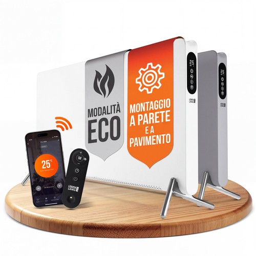 Stufa elettrica basso con - con, wifi